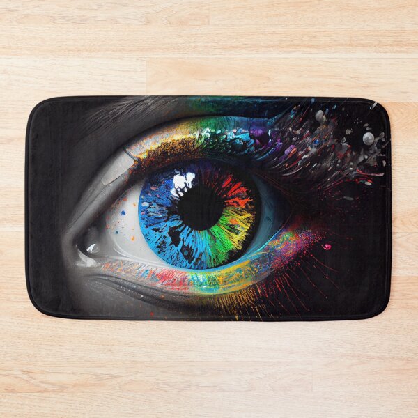 Item preview, Stylized Eye (Dark) designed and sold by DoublecrashArt.