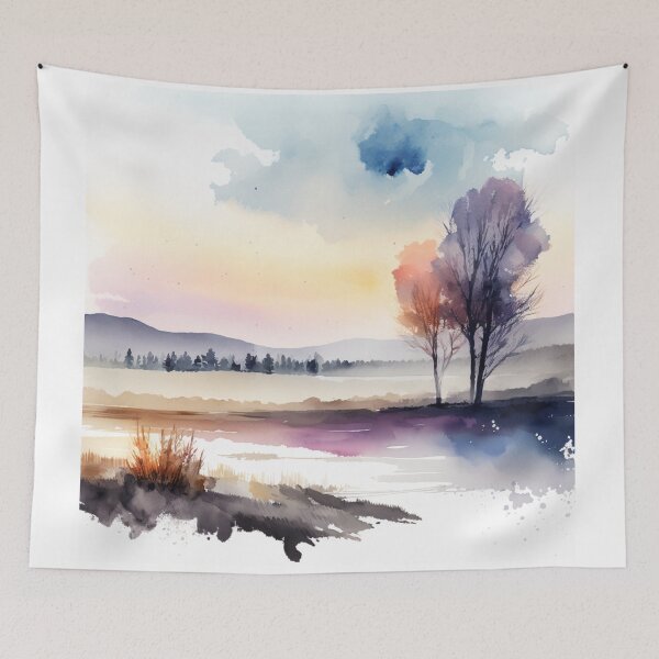 Item preview, Relaxing Watercolor #229 designed and sold by Avocado Design Studio.