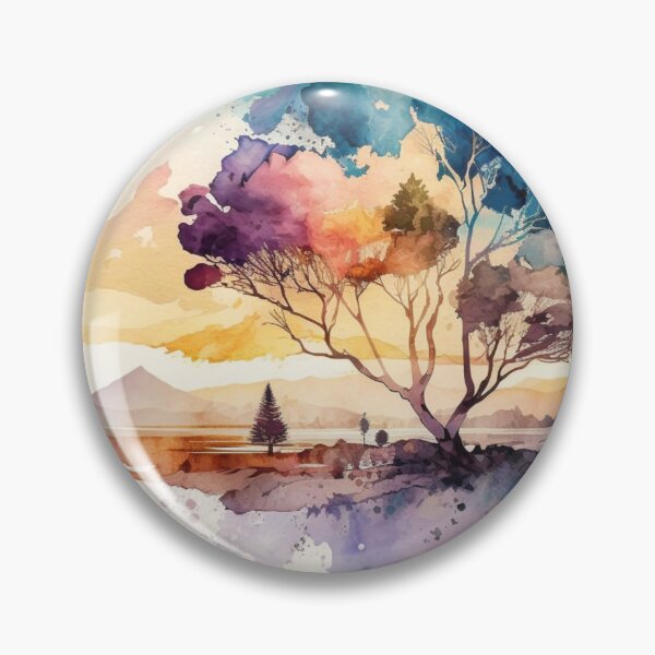 Item preview, Relaxing Watercolor #230 designed and sold by Avocado Design Studio.