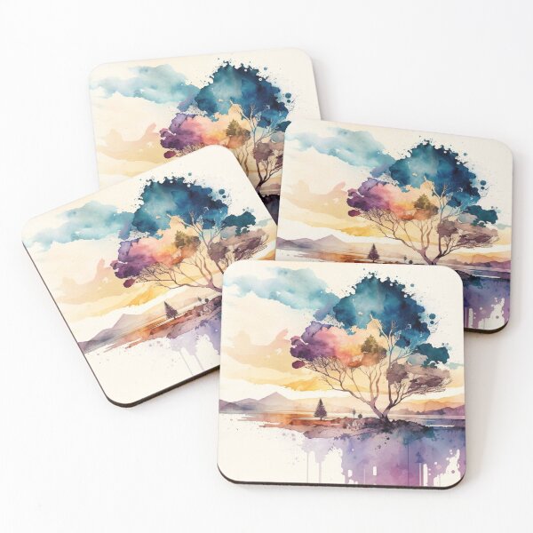 Item preview, Relaxing Watercolor #230 designed and sold by Avocado Design Studio.