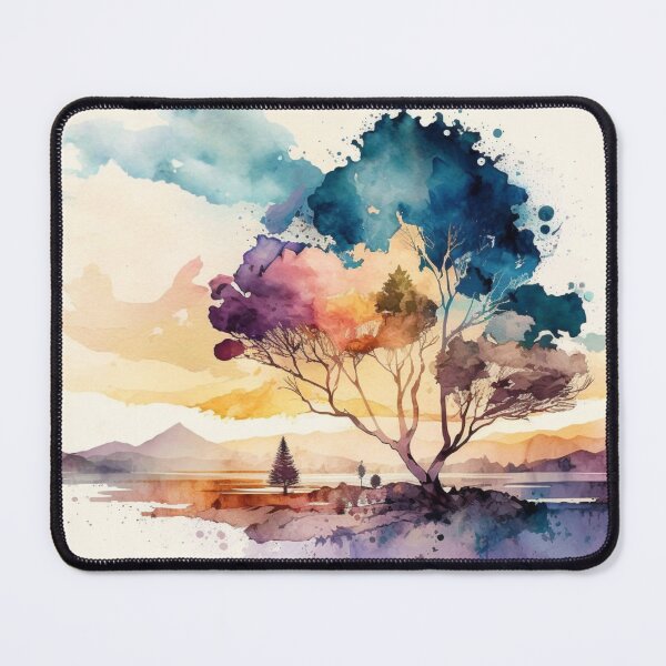 Item preview, Relaxing Watercolor #230 designed and sold by Avocado Design Studio.