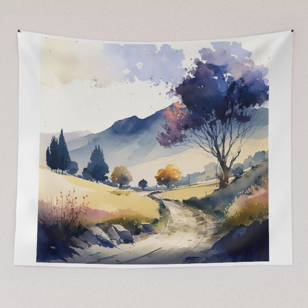 Item preview, Relaxing Watercolor #231 designed and sold by Avocado Design Studio.