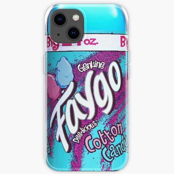 Cotton Candy Faygo iPhone Soft Case