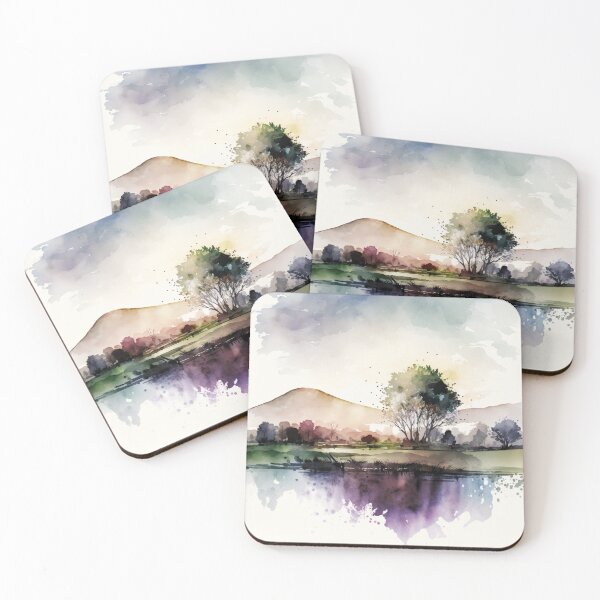 Item preview, Relaxing Watercolor #232 designed and sold by Avocado Design Studio.