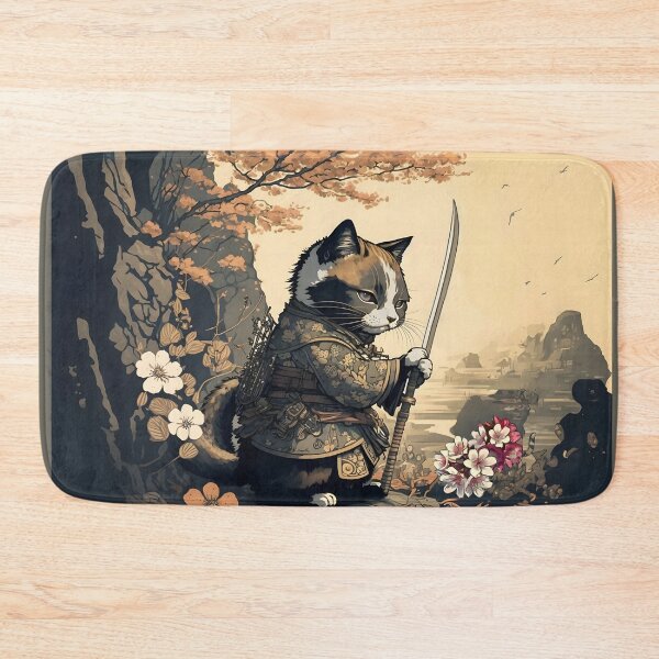 Item preview, Mitsuki Little Samurai kitty designed and sold by Kabu-store.
