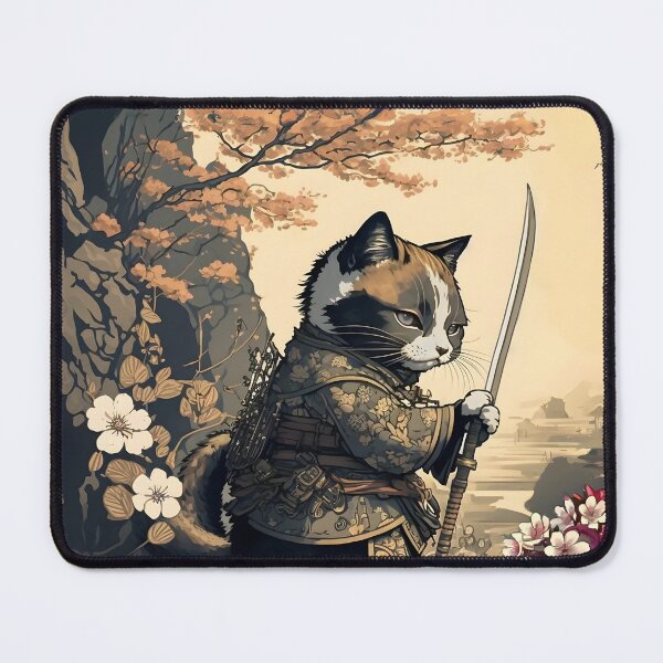 Item preview, Mitsuki Little Samurai kitty designed and sold by Kabu-store.