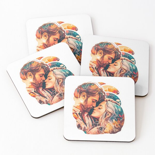 Item preview, A Couple in Love Sticker Pack designed and sold by DesignerDuds.