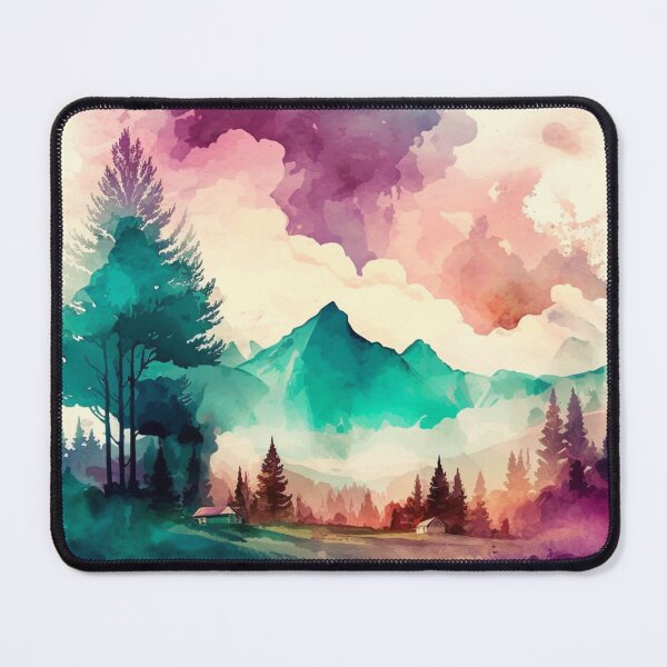 Item preview, Relaxing Watercolor #235 designed and sold by Avocado Design Studio.