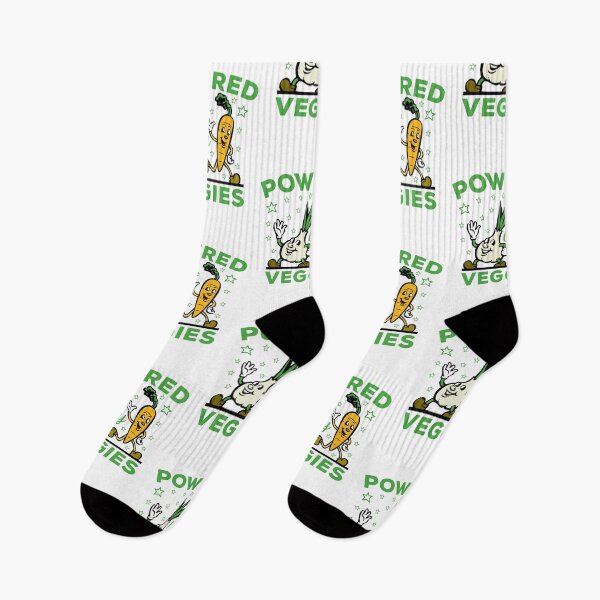 Item preview, Funny Cartoon Powered By Veggies Vegetarian designed and sold by wingstar.