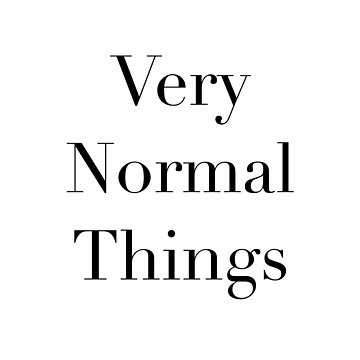 Artwork thumbnail, Very Normal Things by Very Normal Things