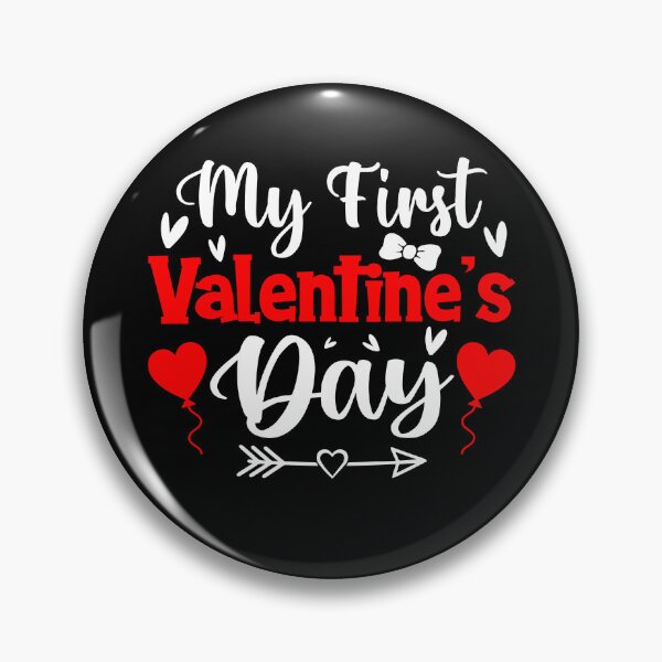 Item preview, My First Valentine's Day - Cute Valentine's Day Design for Kids, Babies by FanityPrints designed and sold by FanityPrints.