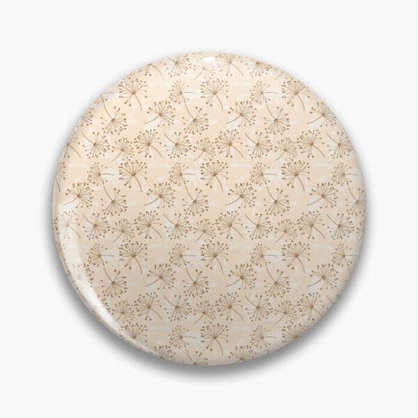 Item preview, Beige Dandelions Pattern designed and sold by universegrace.