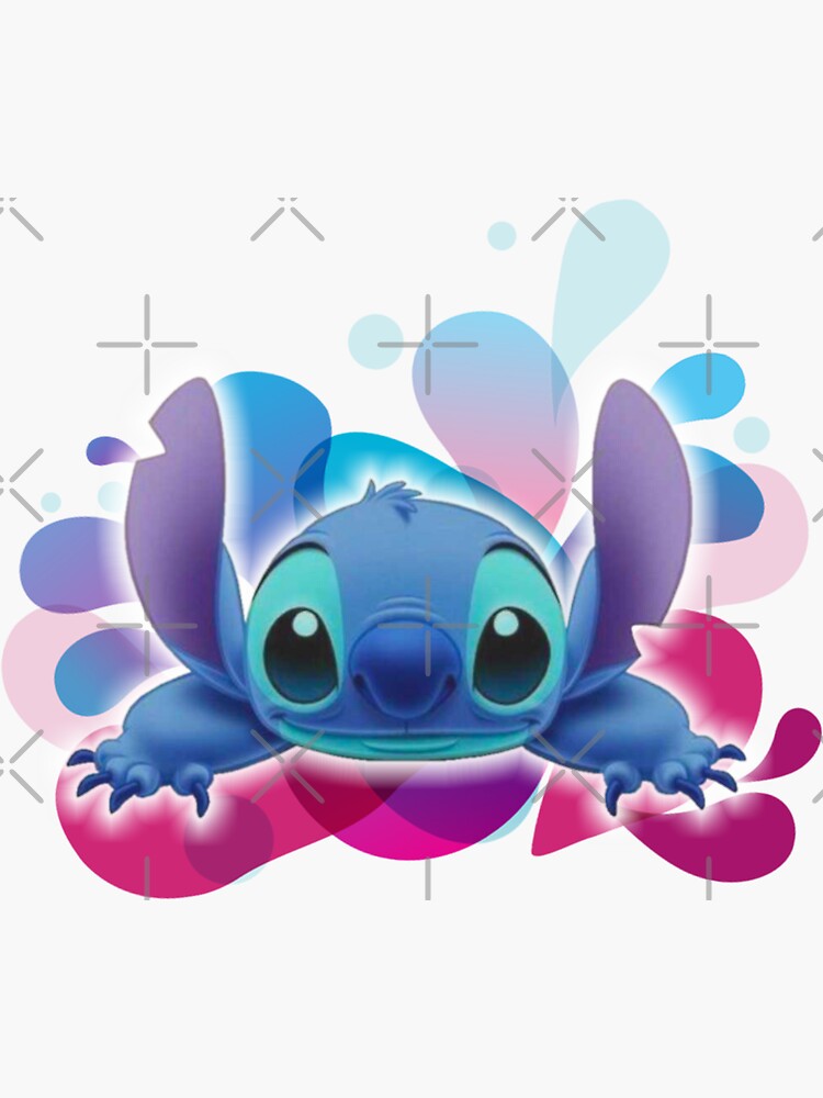 Stitch Sticker Sheet Sticker for Sale by Tixinha