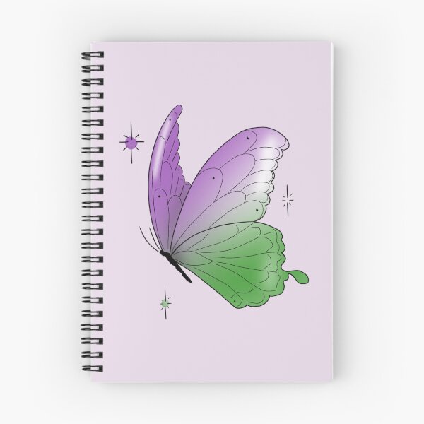 Item preview, Subtle genderqueer butterfly designed and sold by atlasbackache.