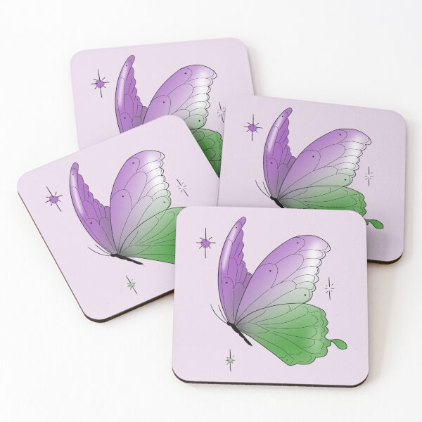 Item preview, Subtle genderqueer butterfly designed and sold by atlasbackache.