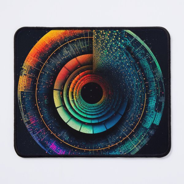 Item preview, Circumference 0029, The glitch-filled designs of "Circumference" are a modern twist on traditional circular artwork, elevating them to the next level designed and sold by randycolby.