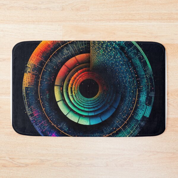Item preview, Circumference 0029, The glitch-filled designs of "Circumference" are a modern twist on traditional circular artwork, elevating them to the next level designed and sold by randycolby.