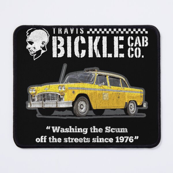 Item preview, Bickle Cab Company Taxi Driver designed and sold by Alema Art.