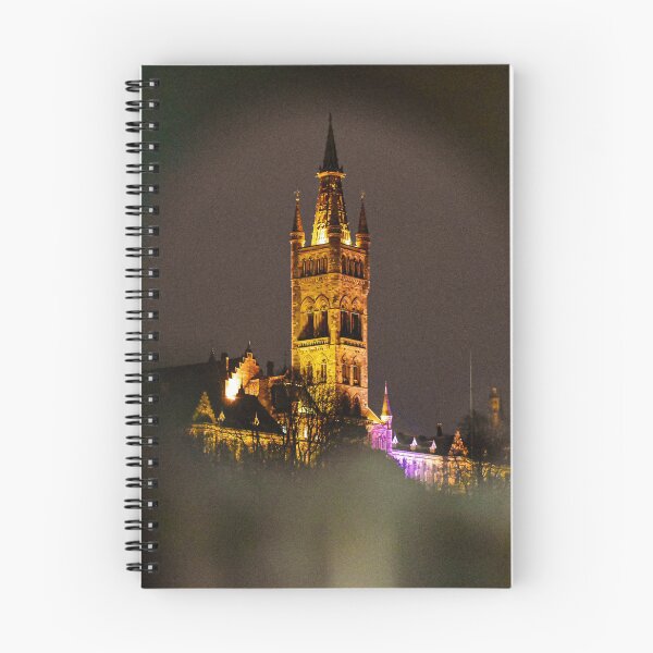 Item preview, Glasgow uni at night  designed and sold by rich1mages.