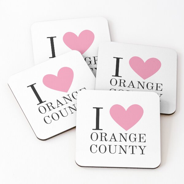 Item preview, I Love Orange County designed and sold by shopafterparty.