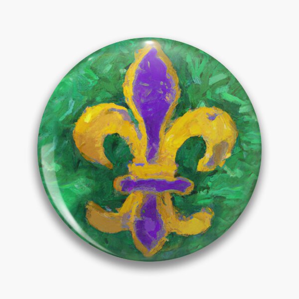 Item preview, Painted Fleur de Lis  designed and sold by rhodyownsthis.