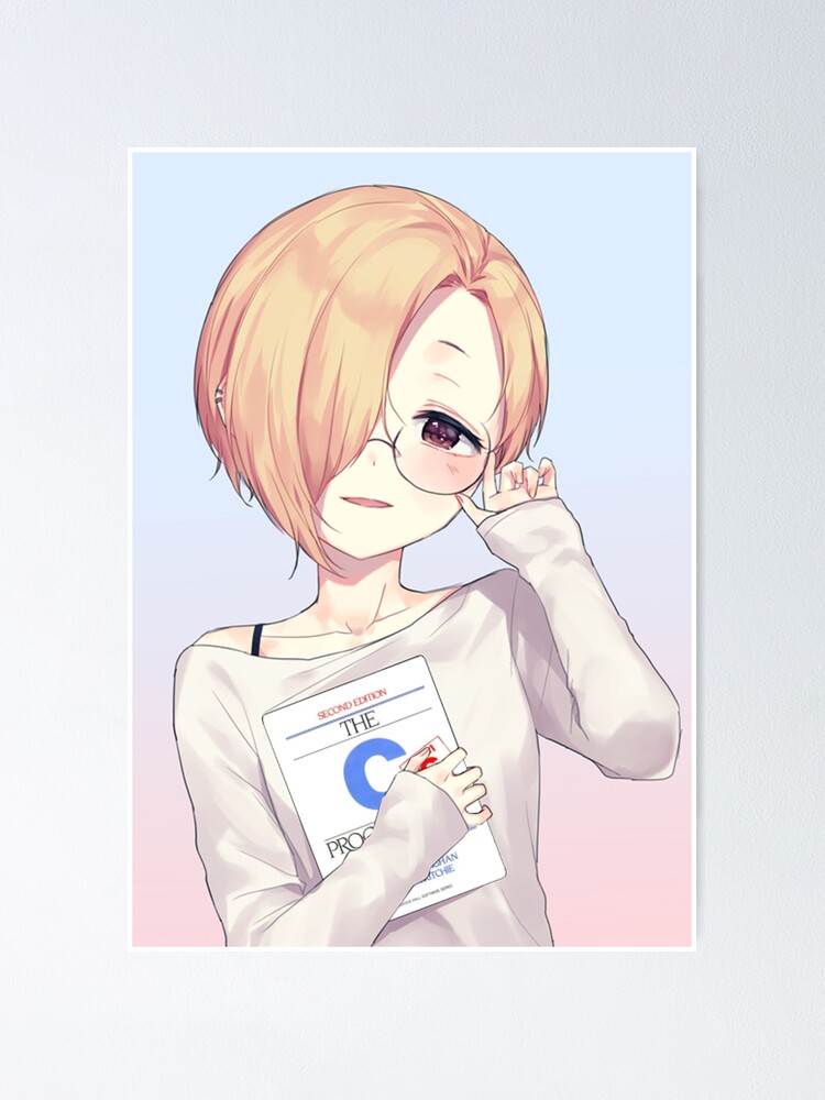 Anime Girl Holding C Programming Language Book 13 Anime Girl Holding C Programming Language Book 13