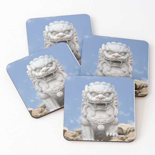 Item preview, White Lion On the Rocks designed and sold by heatherfriedman.