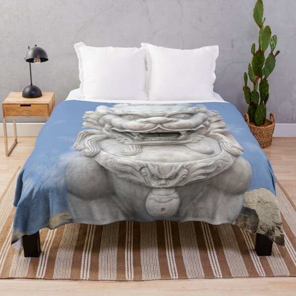 Item preview, White Lion On the Rocks designed and sold by heatherfriedman.