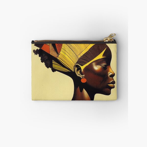 Item preview, Black Diva nº 01 - woman portrait illustration designed and sold by Futuristicas.