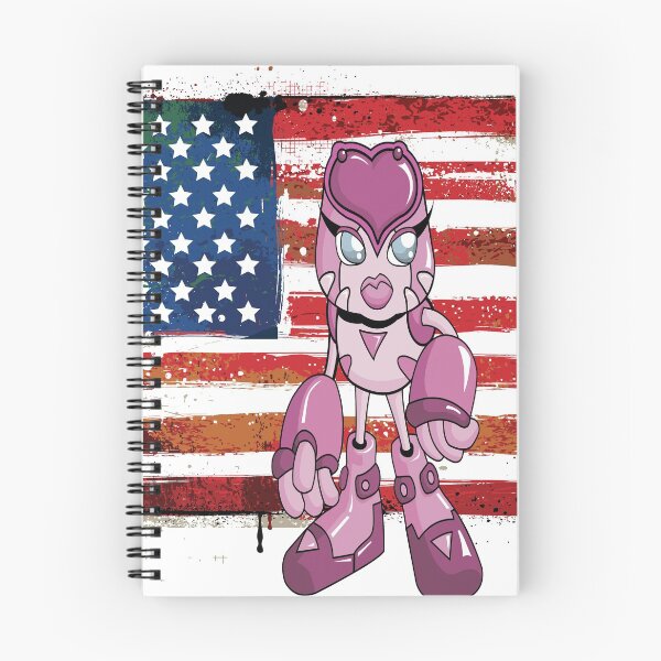 Item preview, USA Flag Robot Girl Robotics Engineer Robotics Robot Name Robo-Girl  Robotic Artificial Intelligence Chatbot designed and sold by ProjectX23.
