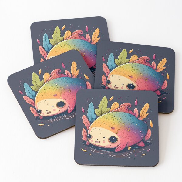 Item preview, Ugly Cute Axolotl axolotl art designed and sold by wildlifezen.