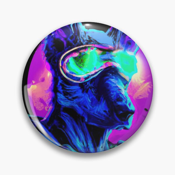 Item preview, Cute Futuristic Pup in a Synthwave Wonderland D designed and sold by Cosmic-graphics.