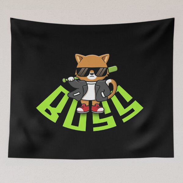 Item preview, Cute Cat Boss designed and sold by VIKING  PROJECT.