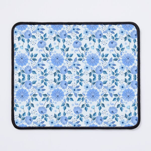 Item preview, Blue Watercolor Flowers designed and sold by universegrace.