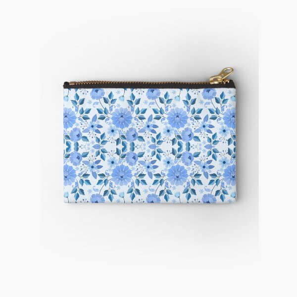 Item preview, Blue Watercolor Flowers designed and sold by universegrace.