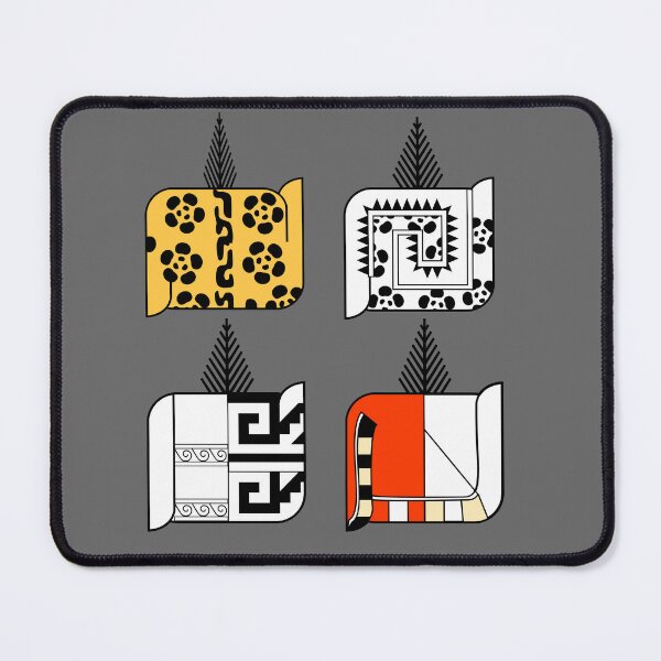 Item preview, prehispanic blankets designed and sold by ocelotlcalli.