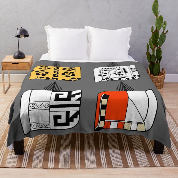 Item preview, prehispanic blankets designed and sold by ocelotlcalli.
