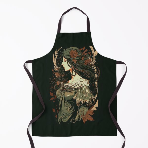 Item preview, An Elf in Autumn designed and sold by ArtNouveauChic.