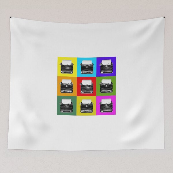 Item preview, Typewriter Color Block designed and sold by GiantSquid1.