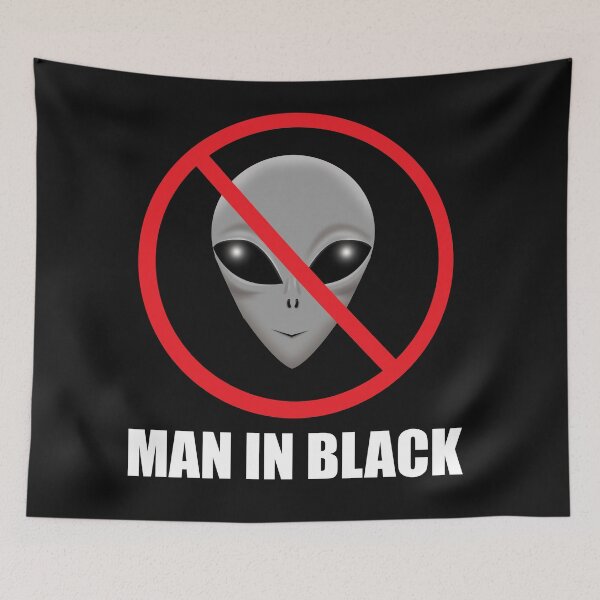 Item preview, MAN IN BLACK designed and sold by wickedcartoons.