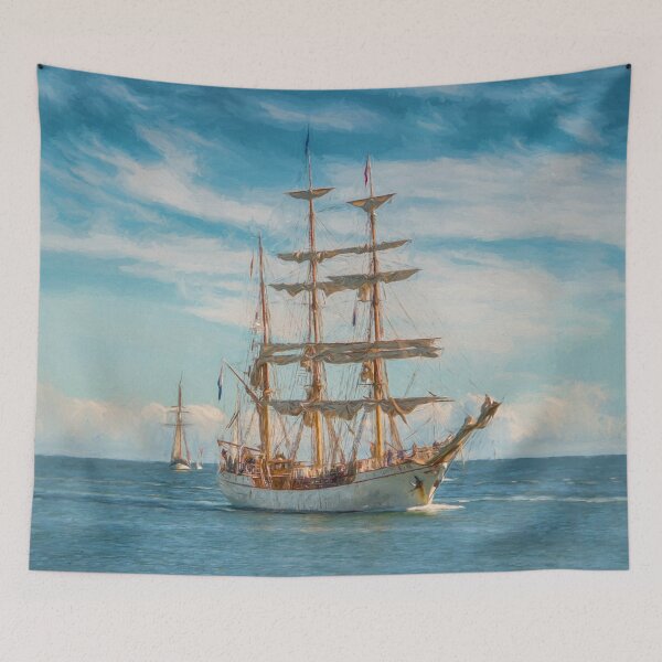 Item preview, Sailing Grace (digital painting) designed and sold by Ray's Photos & Art.