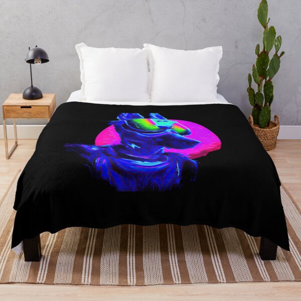 Item preview, Retro Futuristic Pup A Synthetic Dream Come True D designed and sold by Cosmic-graphics.