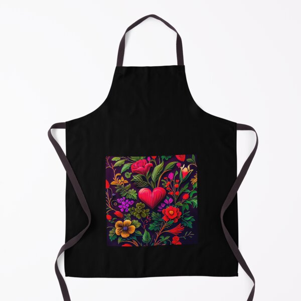 Item preview, Red Hearts & Flowers designed and sold by Stacey Hallock.