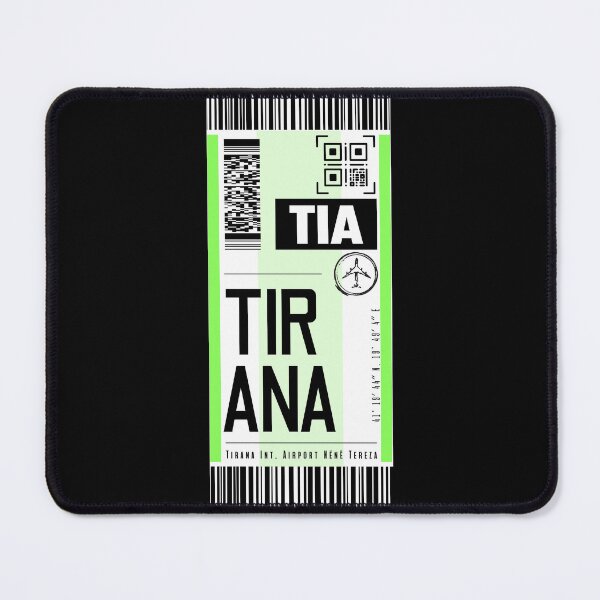 Item preview, TIRANA TIA classic luggage tag designed and sold by LeddsoDello.
