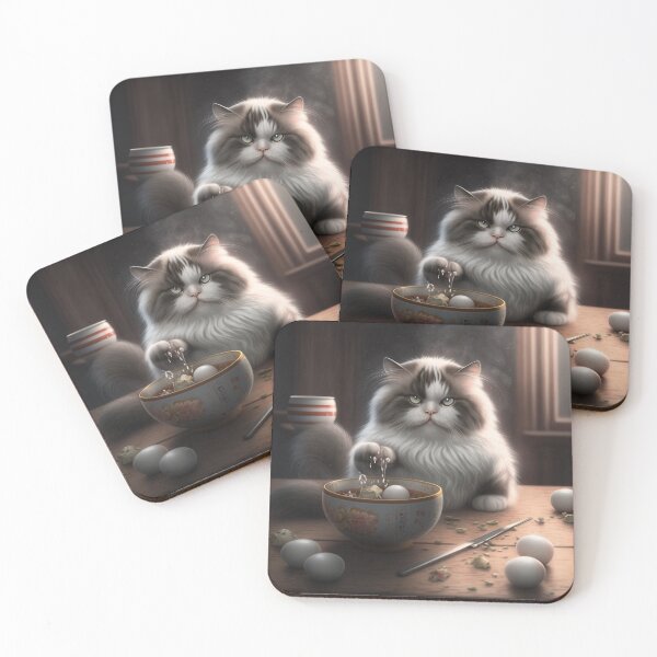 Artikelvorschau, Katze frisst Tangyuan entworfen und verkauft von Genesisdesigner.