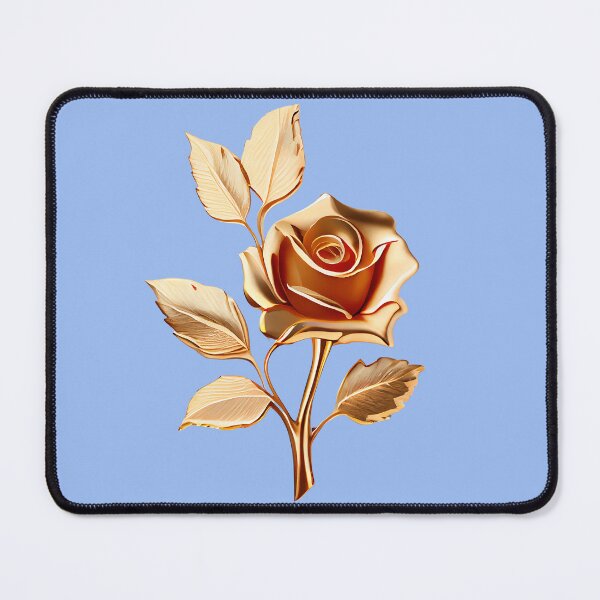 Item preview, A Vibrant Rose Made of Gold designed and sold by Voyshop.