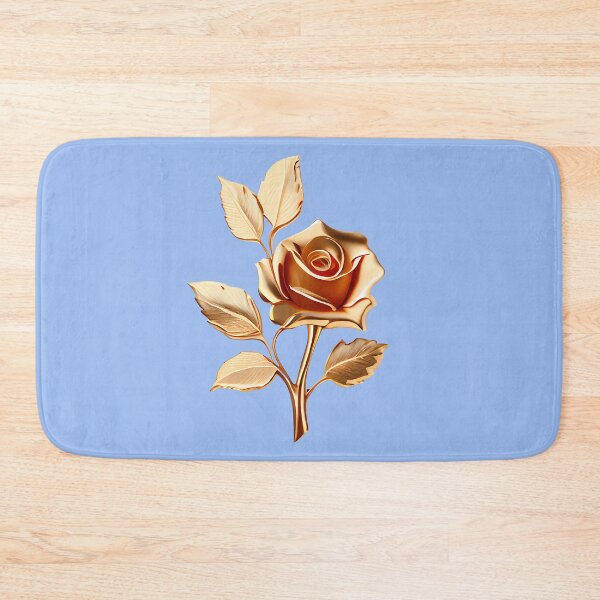 Artikelvorschau, Eine lebendige Rose aus Gold entworfen und verkauft von Voyshop.