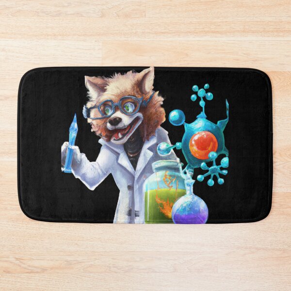 Item preview, Synthwave Lab Pup A Techno-Colorful Dream D designed and sold by Cosmic-graphics.