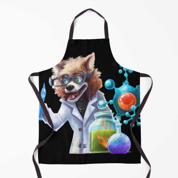 Item preview, Synthwave Lab Pup A Techno-Colorful Dream D designed and sold by Cosmic-graphics.
