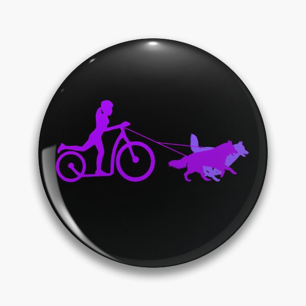 Item preview, Scooterjor Husky Female Purple designed and sold by DoggoWisdoms.